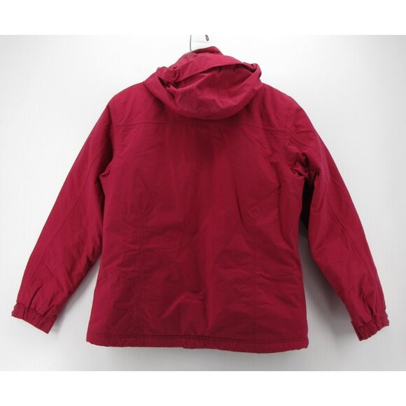 LL Bean Jacket Small Parka Coat Fleece Lined Hoodie Insulated Gorpcore - Picture 8 of 16